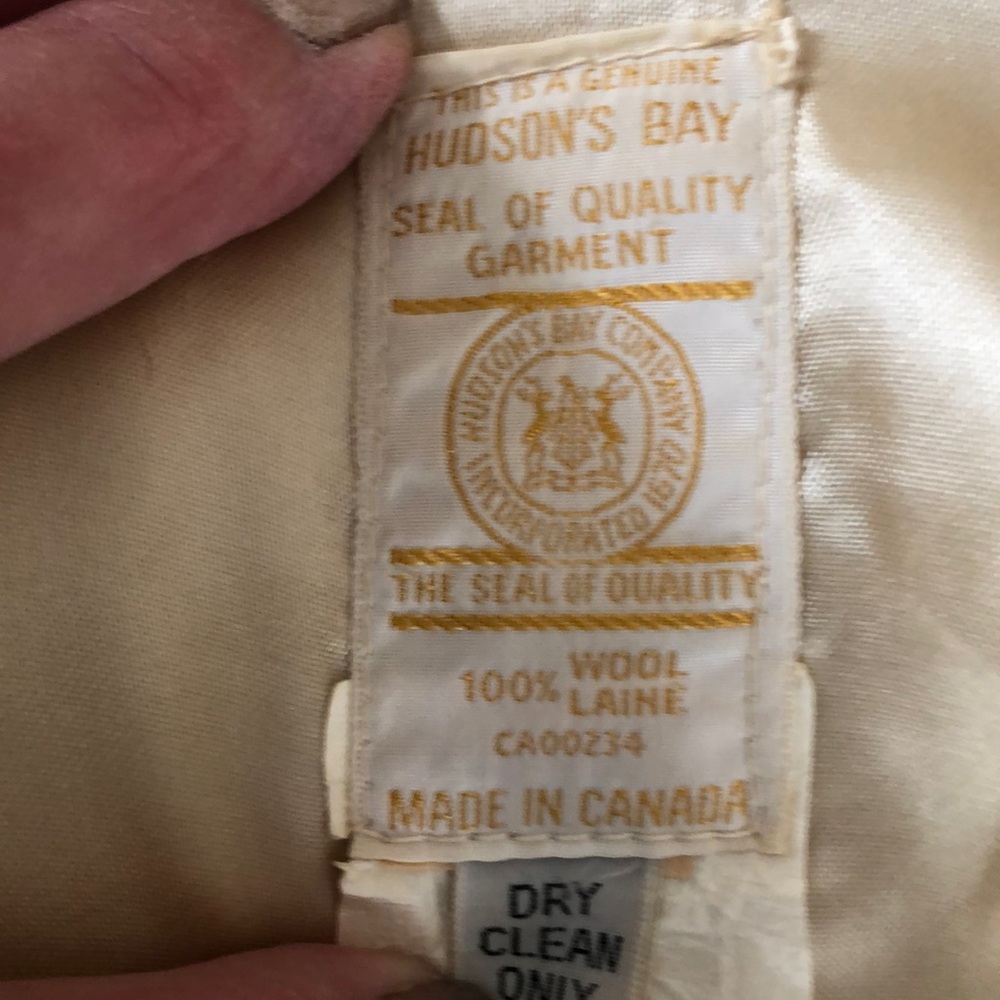Vintage Hudson Bay Coat